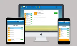 University Maintenance app screens