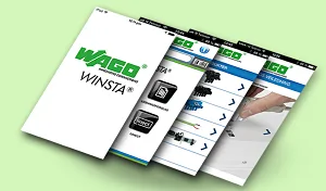 Wago Winsta app screens